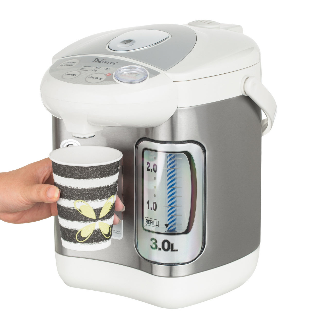 Electric Hot Water Dispenser with Multi-Temp Feature / 3.0L