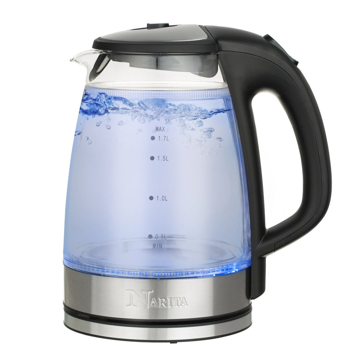 Double Wall Electric Glass Kettle / 1.7L