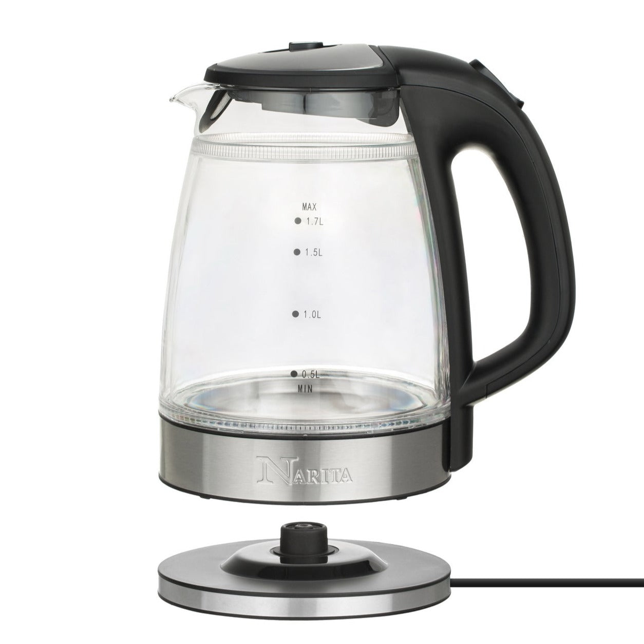 Double Wall Electric Glass Kettle / 1.7L