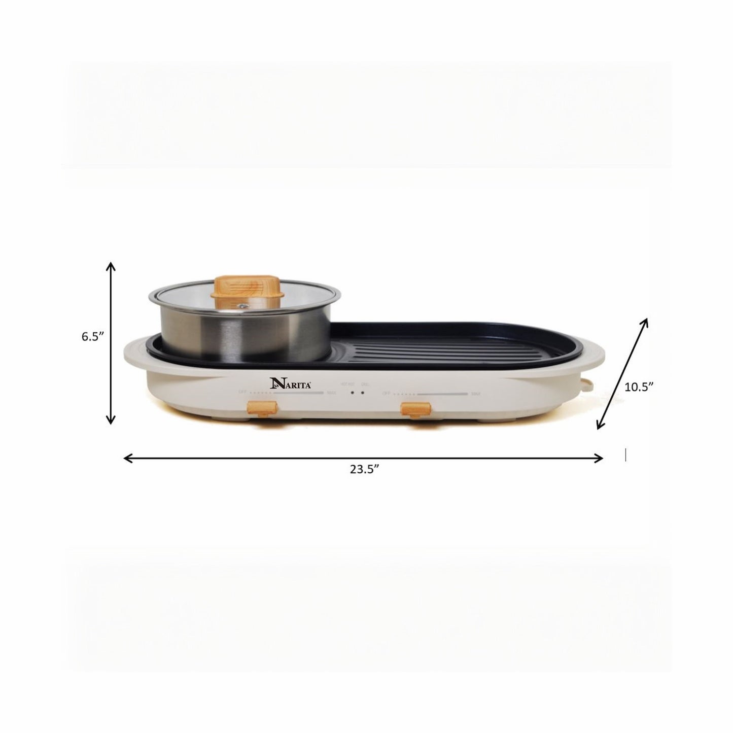 2 in 1 Hot Pot & Grill / 3.0L