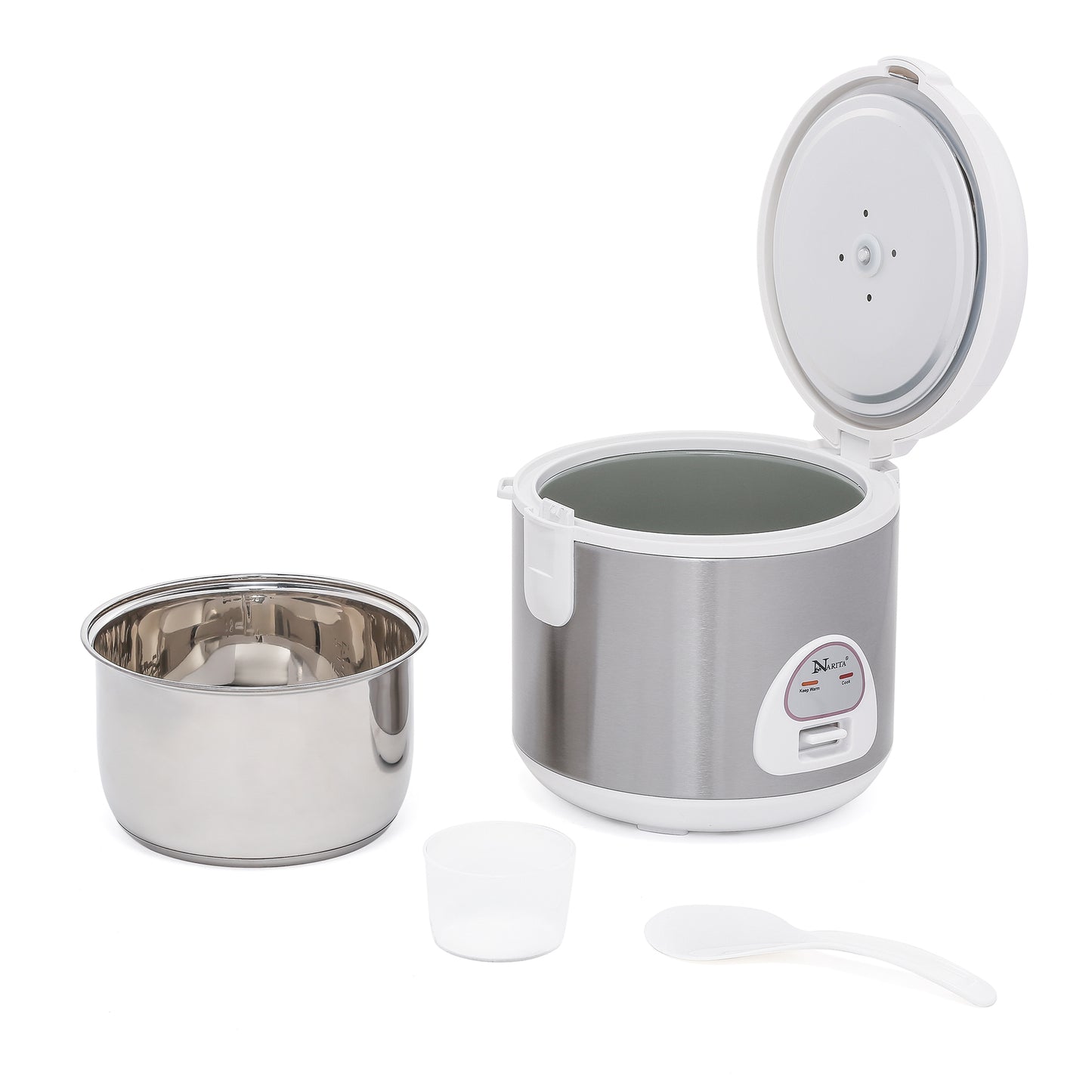 Rice Cooker / 6Cup / Stainless Steel Inner Pan