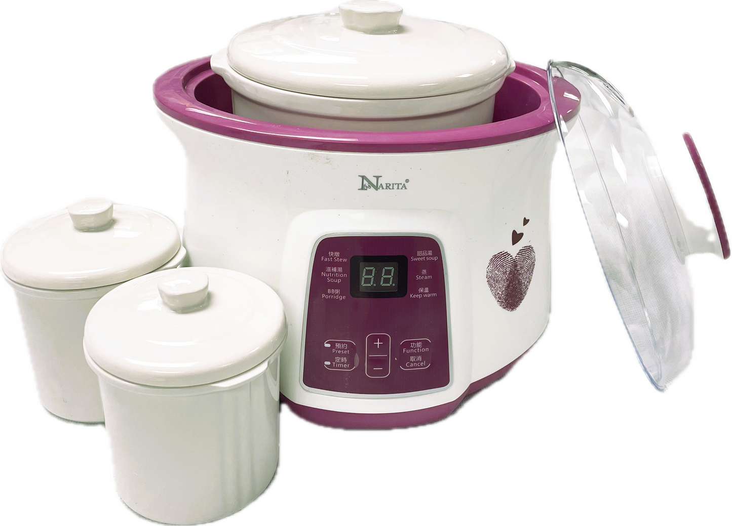 Digital Electric Stew Pot / 1.6L