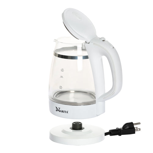 Double Wall Electric Glass Kettle / 1.0L