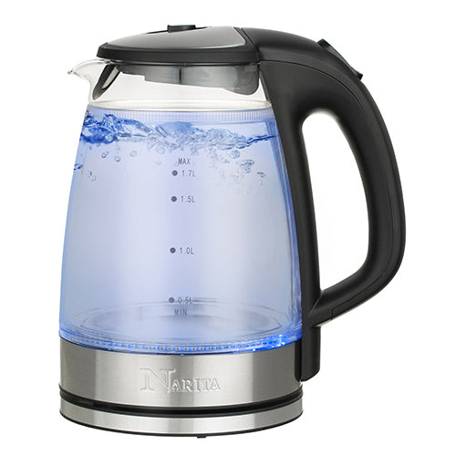 Double Wall Electric Glass Kettle / 1.7L