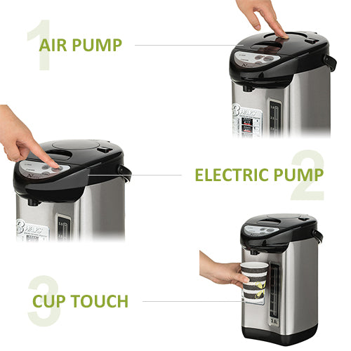 Electric Hot Water Dispenser with 3 Way Dispense / 3.8L