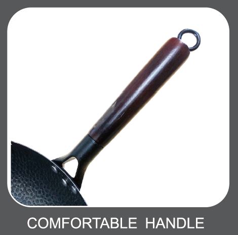 Carbon Steel Wok / 34cm