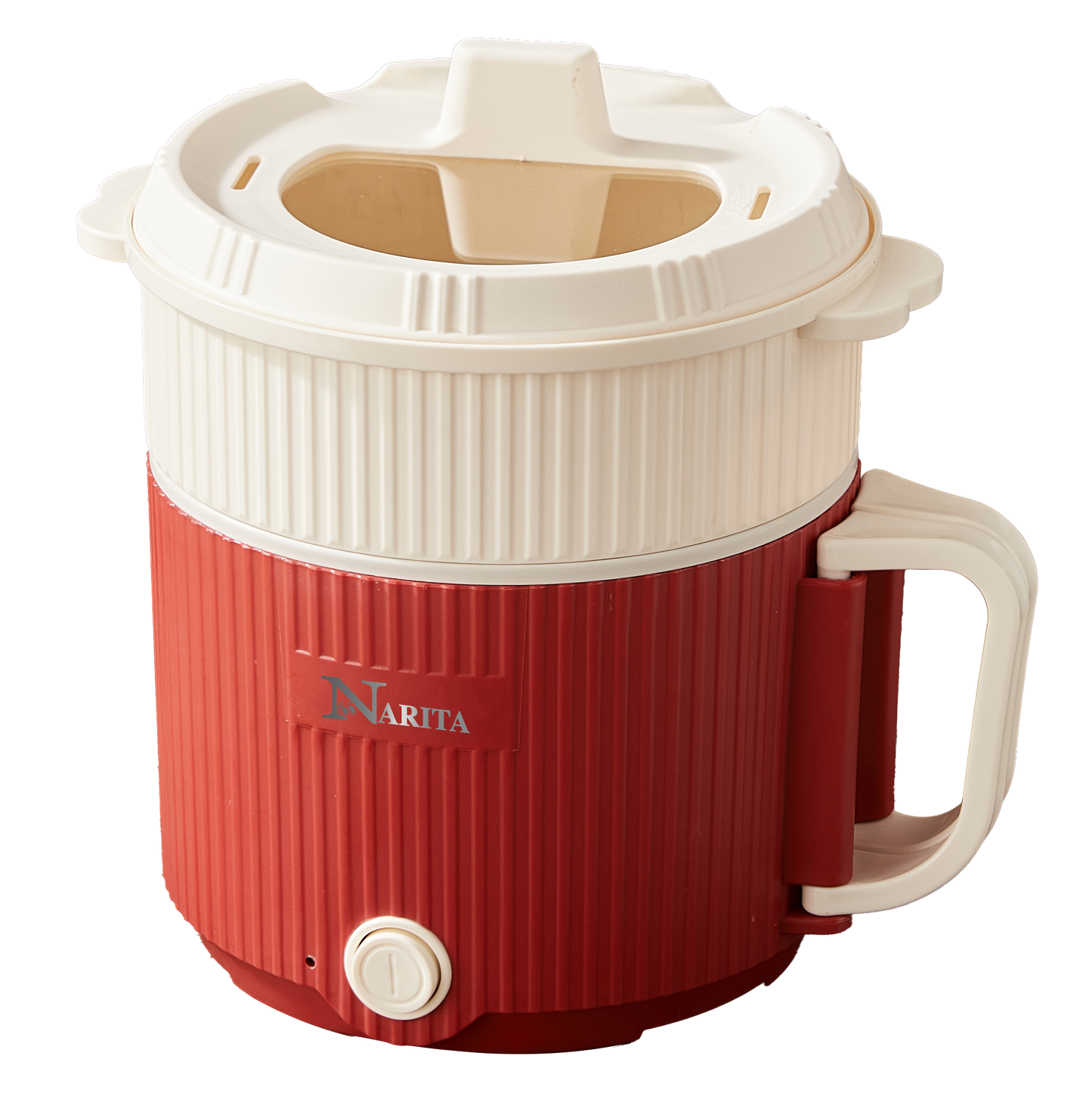 Electric Hot Pot with Steamer / 1.6L, Ceramic Non-stick Coating