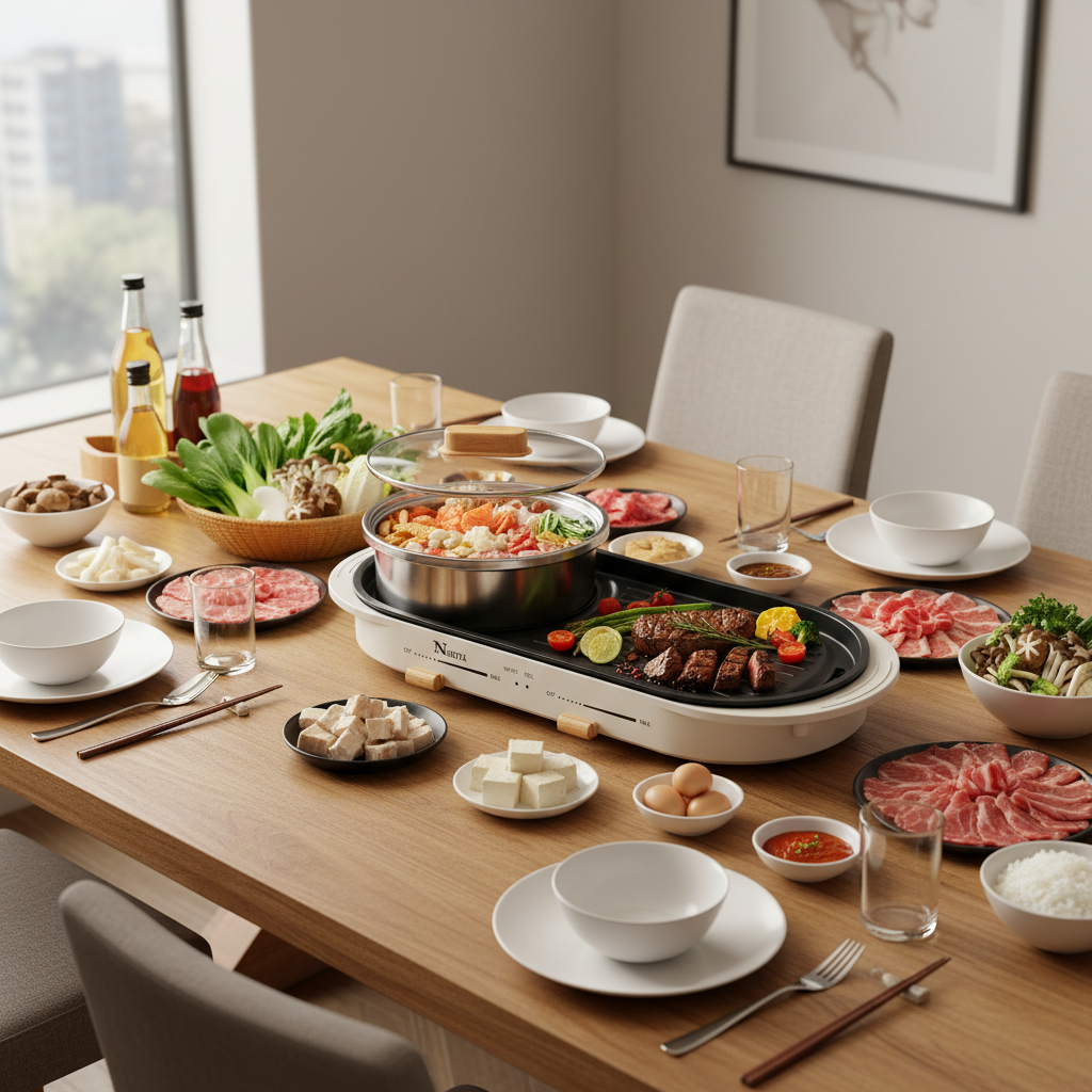 2 in 1 Hot Pot & Grill / 3.0L