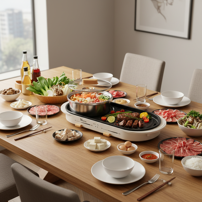 2 in 1 Hot Pot & Grill / 3.0L