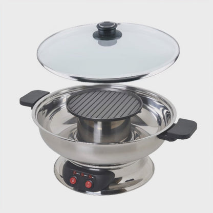 2-in-1 Multi-Function Hot Pot & Grill / 4.0L